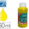 ENCRE AL'EAU LEFRANC BOURGEOI S PLUME PINCEAU MULTI-SUPPORTS COULEUR JAUNE PRIMAIRE FLACON 250ML