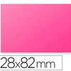 PAPIER CORRESPONDANCE CLAIREFO NTAINE COULEURS POLLEN 210G/M2 82X128MM COLORIS ROSE FUCHSIA PAQUET 25 FEUILLES