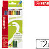 CRAYON BOIS STABILO GREENCOLOR S ACOLOGIQUE FINITION VERNIS MAT 175MM LUTTE CONTRE DAFORESTATION ATUI CARTON 12 UNITAS