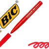 FEUTRE BIC KIDS VISACOLOR XL C OLORIAGE ENCRE LAVABLE CORPS LARGE POINTE EXTRA-LARGE BLOQUAE COULEUR ROUGE