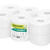 PAPIER HYGIANIQUE JUMBO 180M C ENTER FEED OUATE BLANCHE RECYCLAE ACOLABEL 2 PLIS ROULEAU 720 FEUILLES PAQUET 12 ROULEAUX