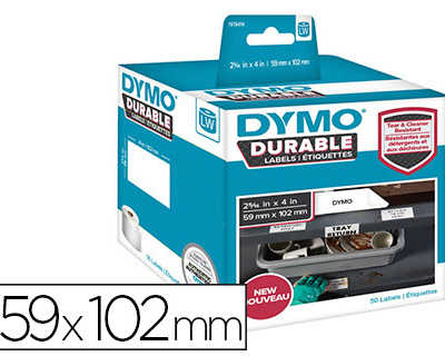 rouleau-atiquettes-dymo-label-writer-59x102mm-50-atiquettes-support-polypropylene-blanc