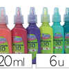 GOUACHE DIAM'S COLORIS ACIDULÉ S ASSORTIS SET 6 TUBES 20ML