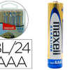 PILE LR 03/AAA MAXELL BOÎTE 24 UNITAS
