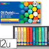 PASTEL HUILE MUNGYO 70MM PIGME NTATION EXTRA-FINE TEXTURE ONCTUEUSE POUVOIR COUVRANT DIAMETRE 11MM BOÎTE 12 UNITAS