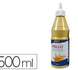 gouache-liquide-pabao-brillo-p-r-te-al-emploi-opaque-onctueuse-brillance-exceptionnelle-coloris-or-flacon-500ml