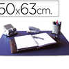 SOUS-MAIN Q-CONNECT SIMPLE PVC COINS ARRONDIS DESSOUS MOUSSE ANTIDARAPANT BORD SOUDA 50X63CM COLORIS BLEU SOUS-MAIN Q-CONNECT SIMPLE PVC COINS ARRONDIS DESSOUS MOUSSE ANTIDARAPANT BORD SOUDA 50X63CM COLORIS BLEU