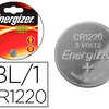 PILE ENERGIZER MINIATURE APPAR EILS ALECTRONIQUES I.C.E. CR1220 3V BLISTER 1 UNITA