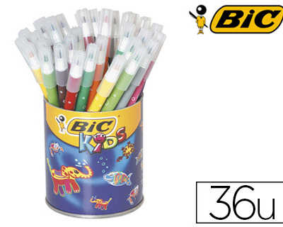 feutre-bic-kids-coloriage-encr-e-ultra-lavable-capuchon-ventila-pointe-bloquae-pot-36-unitas