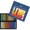 PASTEL TENDRE FABER-CASTELL GO LDFABER STUDIO CARRA 66MM COLORIS BRILLANT INTENSE BONNE RASISTANCE LUMIERE BOÎTE 24U