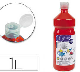 gouache-scolaire-liderpapel-li-quide-lavable-fermeture-s-curit-brillante-coloris-rouge-1000ml