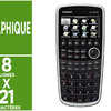 CALCULATRICE CASIO GRAPHIQUE FX-CG20 21 CHIFFRES ÉCRAN GÉANT LCD 8 LIGNES CONNEXION PC/GRAPHIQUE 188.5X89.5X20.6MM 230G