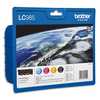 Brother LC985VALBP Pack 4 Cart LC985BK/C