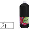 GOUACHE LEFRANC BOURGEOIS REDI MIX NON TOXIQUE FLUIDE COUVRANTE PRÊT EMPLOI COLORIS NOIR FLACON 2000ML