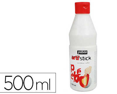 peinture-p-b-o-arti-stick-pelliculable-repositionnable-coloris-vifs-transparents-blanc-bidon-500ml