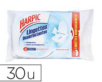 lingette-wc-harpic-parfumae-im-pragnae-nettoie-parfume-dasinfecte-toilette-salle-bains-paquet-30-unitas