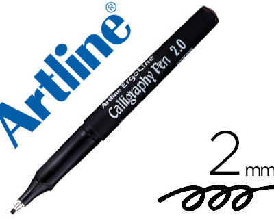 marqueur-artline-calligraphie-largeur-trait-2mm-pointe-fibre-encre-base-eau-sans-xylene-prise-ergonomique-coloris-noir