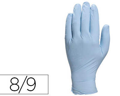 gant-jetable-deltpalus-nitrile-poudra-aql-1-5-compatible-alimentaire-coloris-bleu-taille-8-9-bo-te-100-unitas