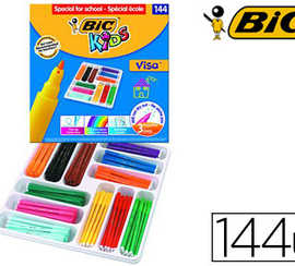 feutre-bic-kids-visa-coloriage-encre-lavable-pointe-bloquae-ultra-rasistante-coffret-scolaire-144-unitas