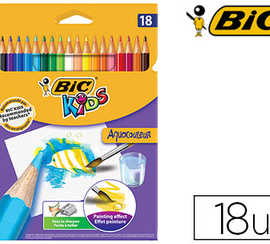 crayon-bic-kids-aquacouleur-he-xagonal-mine-aquarelle-tres-pigmentae-effet-peinture-aquarelle-couleurs-vives-atui-18u