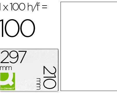 atiquette-adhasive-q-connect-2-10x297mm-coins-arrondis-imprimante-jet-d-encre-laser-copieur-bo-te-100-feuilles-100-unita