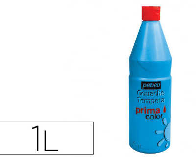 gouache-pabao-primacolor-liqui-de-inodore-onctueuse-application-facile-coloris-bleu-flacon-1000ml