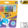 FEUTRE BIC KIDS COULEUR ERASE MAGIQUE COLORIAGE EFFACABLE ATUI 12 UNITAS