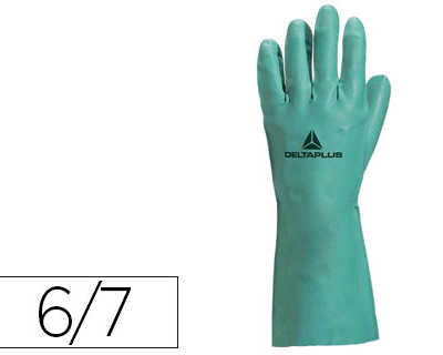 gant-nitrile-deltaplus-floqua-coton-longueur-33cm-apaisseur-0-40mm-coloris-vert-taille-6-7-paire