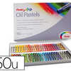 PASTEL HUILE PENTEL CORPS ROND ENROBAGE PAPIER NON SALISSANT DIAMETRE 8MM BOÎTE 50 UNITAS