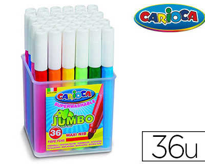 feutre-coloriage-carioca-jumbo-pot-36-unit-s