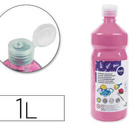 gouache-scolaire-liderpapel-li-quide-lavable-fermeture-s-curit-brillante-coloris-rose-1000ml