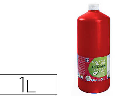 gouache-lefranc-bourgeois-liqu-ide-redimix-non-toxique-fluide-couvrante-pr-te-al-emploi-rouge-primaire-flacon-2000ml