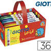 FEUTRE COLORIAGE GIOTTO BE-BE LAVABLE TESTA DERMATOLOGIQUEMENT POINTE BLOQUAE ULTRA RASISTANTE SCHOOLPACK 36 UNITAS