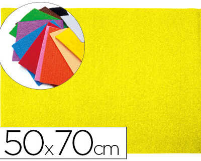 plaque-mousse-liderpapel-texture-serviette-50x70cm-60g-m2-paisseur-2mm-unicolore-jaune