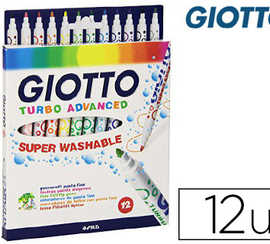 feutre-coloriage-giotto-turbo-advanced-capuchon-ventila-pointe-moyenne-encre-base-eau-coloris-assortis-atui-12-unitas