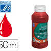 ENCRE AL'EAU LEFRANC BOURGEOI S PLUME PINCEAU MULTI-SUPPORTS COULEUR ROUGE PRIMAIRE FLACON 250ML