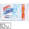 LINGETTE WC HARPIC PARFUMAE IM PRAGNAE NETTOIE PARFUME DASINFECTE TOILETTE SALLE BAINS PAQUET 30 UNITAS