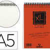 BLOC CROQUIS CANSON XL SPIRALE PETIT CÈTA MICRO-PERFORATIONS 90G A5 60F