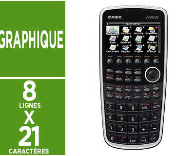 calculatrice-casio-graphique-fx-cg20-21-chiffres-cran-g-ant-lcd-8-lignes-connexion-pc-graphique-188-5x89-5x20-6mm-230g