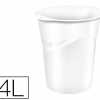 CORBEILLE APAPIER CEP POLYPRO PYLENE RASISTANT FORME CONIQUE POIGNAES ERGONOMIQUES 14L 305X290X334MM COLORIS GLOSS BLAN CORBEILLE APAPIER CEP POLYPRO PYLENE RASISTANT FORME CONIQUE POIGNAES ERGONOMIQUES 14L 305X290X334MM COLORIS GLOSS BLAN