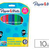 FEUTRE PAPER MATE PINSOCOLOR POINTE PINCEAU SOUPLE ENCRE LAVABLE COULEURS ASSORTIES POCHETTE 10 U