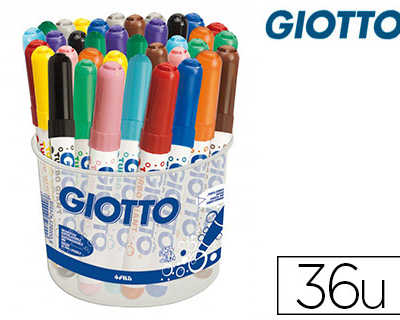 feutre-coloriage-giotto-turbo-giant-capuchon-ventil-pointe-ogive-7-5mm-super-r-sistante-pot-36-unit-s