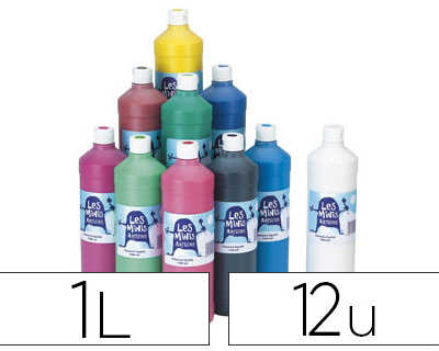 gouache-mini-artistes-aconomiq-ue-ultra-lavable-pr-te-al-emploi-apaisse-onctueuse-coloris-assortis-lot-12-flacons-1000m