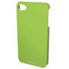 COQUE MÉTALLIQUE LEITZ IPHONE 4/4S WOW ACCÈS TOUS CAPTEURS PORTS CONNEXIONS TOUCHES INTÉRIEUR VELOUR DOUX VERT