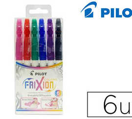 stylo-feutre-pilot-frixion-col-ors-dessin-effacable-pointe-fibre-rasistante-2-5mm-pochette-6-unitas