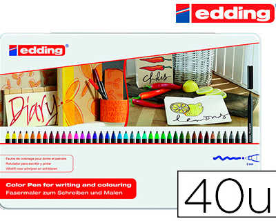 feutre-coloriage-edding-e1300-bo-te-m-tal-40-unit-s