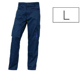 pantalon-travail-deltaplus-mac-h2-polyester-coton-245g-m2-7-poches-coloris-bleu-marine-bleu-roi-taille-l
