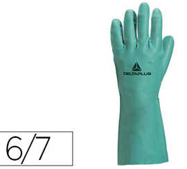 gant-nitrile-deltaplus-floqua-coton-longueur-33cm-apaisseur-0-40mm-coloris-vert-taille-6-7-paire