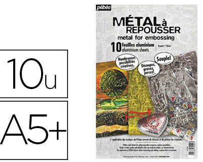 matal-arepousser-pabao-format-163x220mm-coloris-argent-sachet-10f