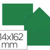 ENVELOPPE GOMMÉE LIDERPAPEL PA PIER OFFSET C6 114X162MM 80G/M2 COLORIS VERT HOUX POCHETTE 15U PATTE RABAT TRIANGULAIRE